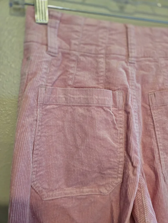 Anthropologie Colette Cropped Wide-Leg Corduroy Pants by Maeve, Size 23 - Picture 2 of 11